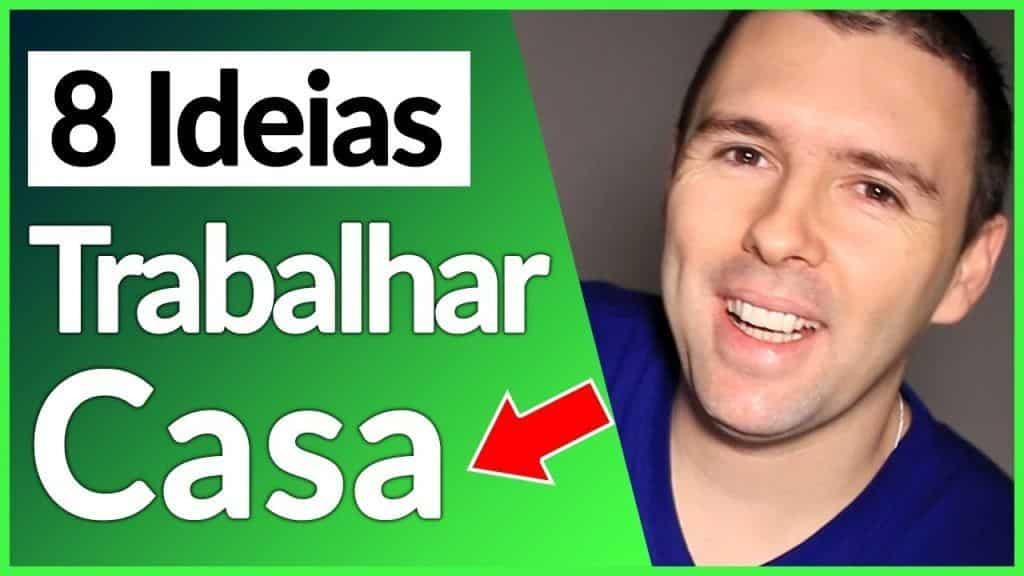 08 IDEIAS PARA TRABALHAR EM CASA Pela Internet | Como Trabalhar Em Casa | Alex Vargas