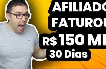 INACREDITÁVEL O QUE ELES FIZERAM... FATURAM MAIS DE 150 MIL EM 30 DIAS COMO AFILIADO