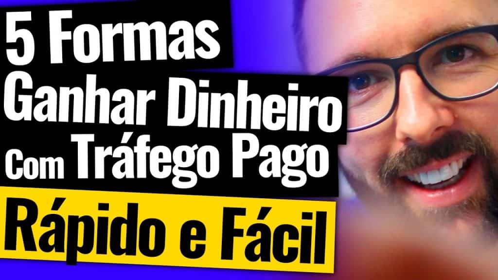 5 Formas de Ganhar Dinheiro, Fazer Vendas, Tráfego e Audiência com TRÁFEGO PAGO