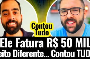 Aluno Fatura 50 Mil Por Mês na Internet de um Jeito Diferente e Nos CONTOU TUDO