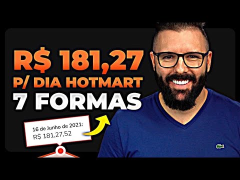 Dinheiro Hotmart | 7 formas p/ ganhar dinheiro sendo afiliado Hotmart