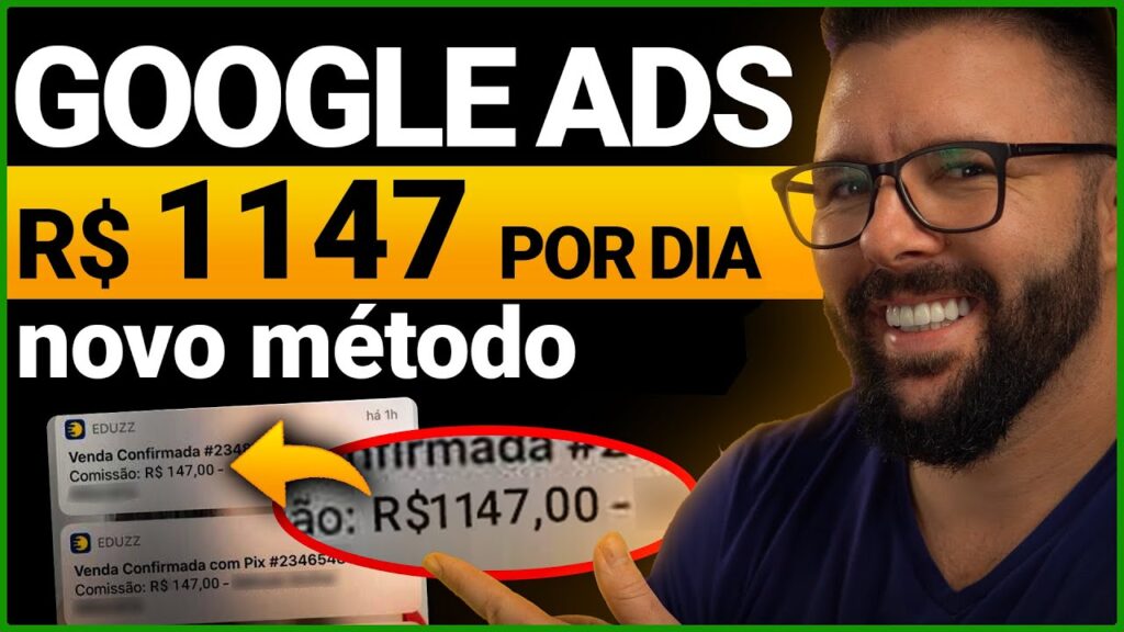 GOOGLE ADS, vender rápido, novo método, Google Ads p Afiliados Passo a Passo