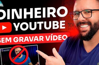 R$125 por DIA no YOUTUBE SEM GRAVAR VIDEO E NEM APARECER