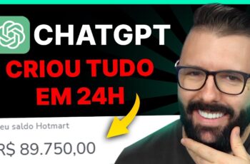 24 HORAS com CHATGPT criei um NEGÓCIO ONLINE INCRÍVEL! NÃO ACREDITEI ATÉ VER O RESULTADO!