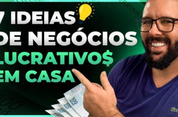 7 NEGÓCIOS p/ COMEÇAR NA INTERNET SEM INVESTIR NADA (Negócios em Casa Sem Investir)