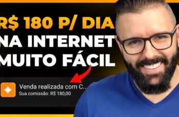 R$180 p/ Dia na Internet | Método Rápido e Fácil para Ganhar Dinheiro na Internet do Zero