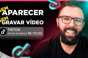 Como Ganhar Dinheiro no TikTok, Sem Aparecer, Sem Gravar Vídeo, R$1200 por Semana (Atualizado)