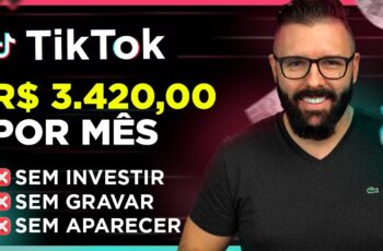 Como GANHAR DINHEIRO no TIKTOK, R$3420, Método Novo, Sem Fazer Vídeo (Passo a Passo Para Iniciantes)